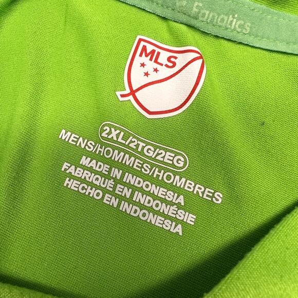 Seattle Sounders FC Hoodie Mens 2XL Green Lightweight Pullover Soccer PNW - Picture 4 of 7